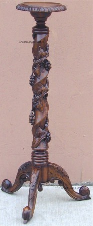 Code: PD 140-M Name: Plant Stand Size: W=27 x D=27 x H=112 cm Wood: Solid Mahogany wood.﻿